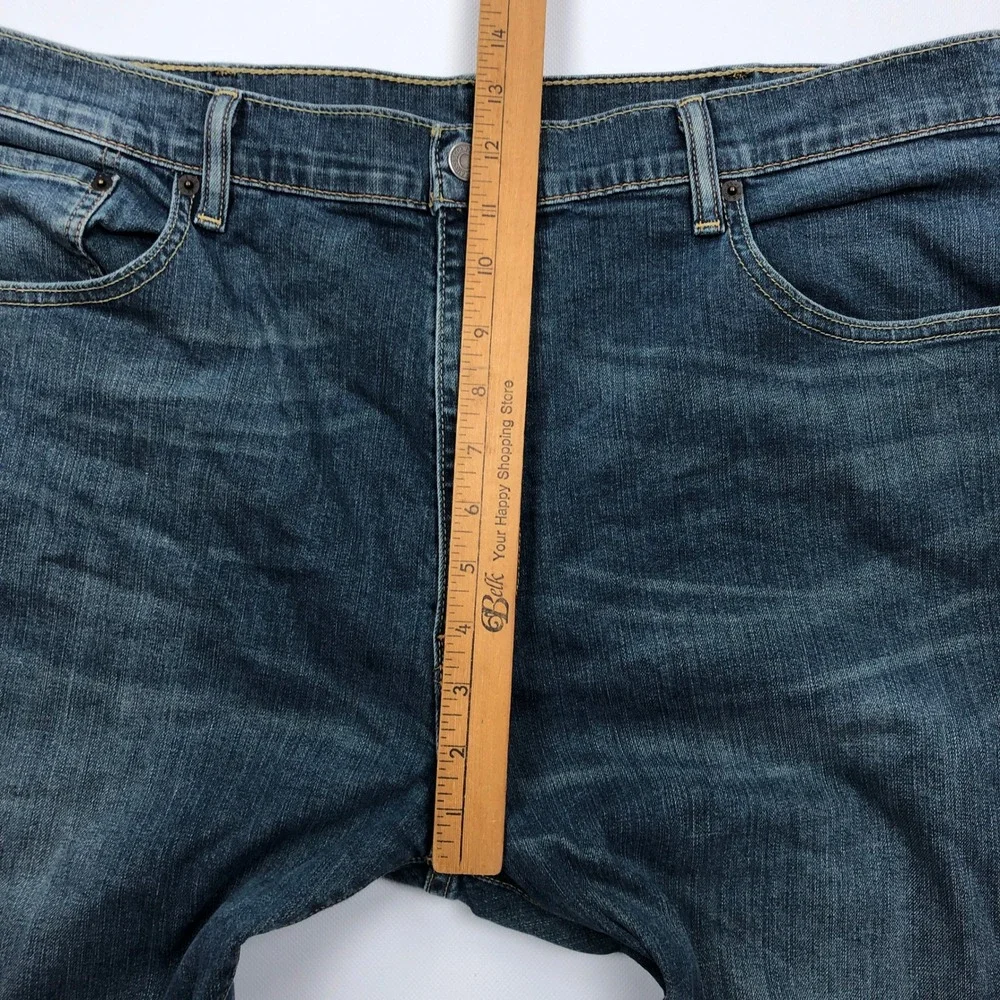 Levis 517 Mens 40x32 Blue Bootcut Jeans Medium Wash Denim Stretch Pants
